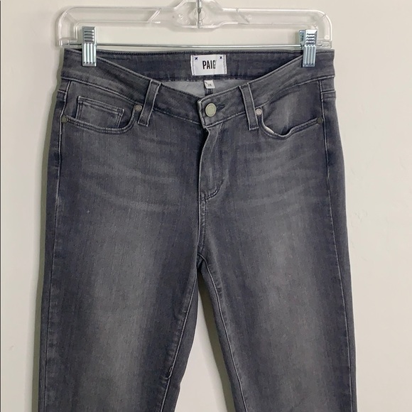 Paige jeans grey wash size 28 straight leg (cc) - Picture 2 of 5